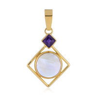 Ametrine Silver Pendant