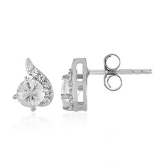 Zircon Silver Earrings