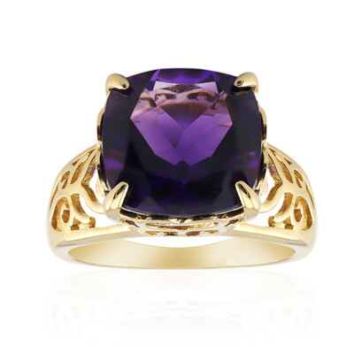 Moroccan Amethyst Silver Ring