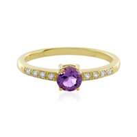 Uruguayan Amethyst Silver Ring