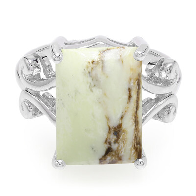 Magnesite Silver Ring