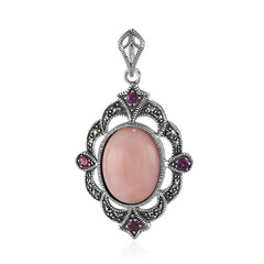 Pink Opal Silver Pendant (Annette classic)