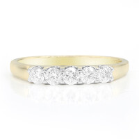 9K SI1 (G) Diamond Gold Ring