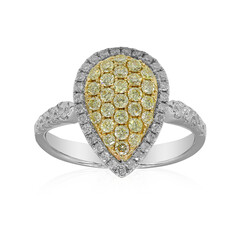 14K SI2 Yellow Diamond Gold Ring (CIRARI)