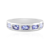 Tanzanite Silver Ring