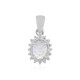 Welo Opal Silver Pendant