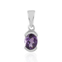 Uruguayan Amethyst Silver Pendant