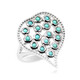 Campitos Turquoise Silver Ring (Anne Bever)