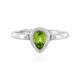 Peridot Silver Ring