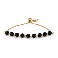 Black Onyx Silver Bracelet