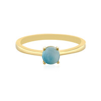 Larimar Silver Ring