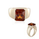 9K Hessonite Garnet Gold Ring