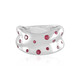 Noble Red Spinel Silver Ring (de Melo)