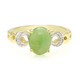 Imperial Chrysoprase Silver Ring