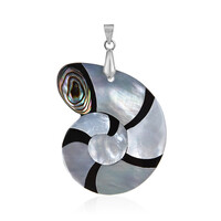 Mother of Pearl Silver Pendant