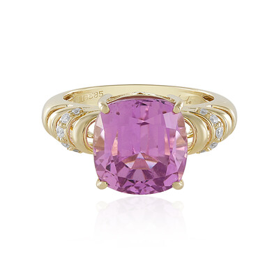 14K Patroke Kunzite Gold Ring (de Melo)