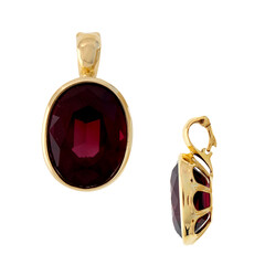 9K Rhodolite Gold Pendant (CUSTODANA)