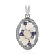 White Opal Silver Pendant