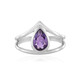 Siberian Amethyst Silver Ring