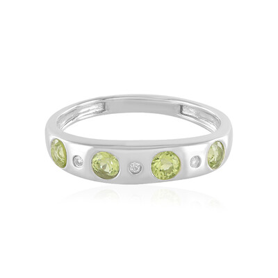 Peridot Silver Ring