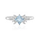 Sky Blue Topaz Silver Ring