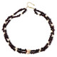 Mozambique Garnet Silver Necklace