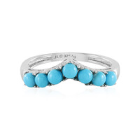 Sleeping Beauty Turquoise Silver Ring (Faszination Türkis)