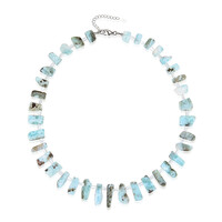 Larimar Silver Necklace