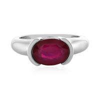 Madagascar Ruby Silver Ring