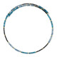 Brazilian Aquamarine Steel Choker (Riya)