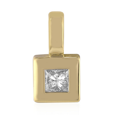 14K IF (D) Diamond Gold Pendant (Annette)