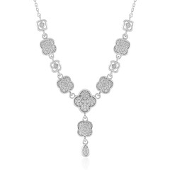 Zircon Silver Necklace