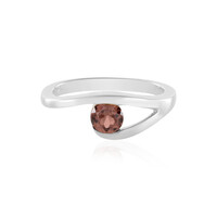 Champagne Zircon Silver Ring (de Melo)