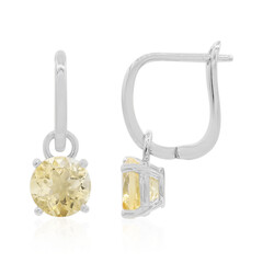 Citrine Silver Earrings