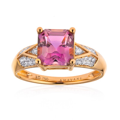 18K Pink Diaspore Gold Ring (AMAYANI)