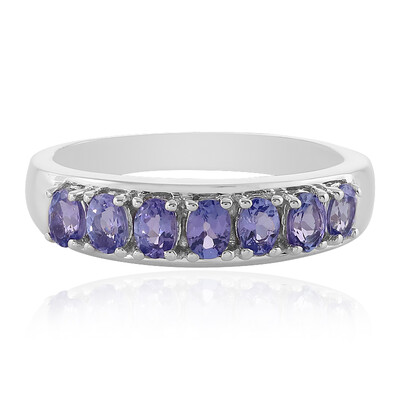 Tanzanite Silver Ring