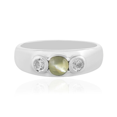 Cat´s Eye Chrysoberyl Silver Ring