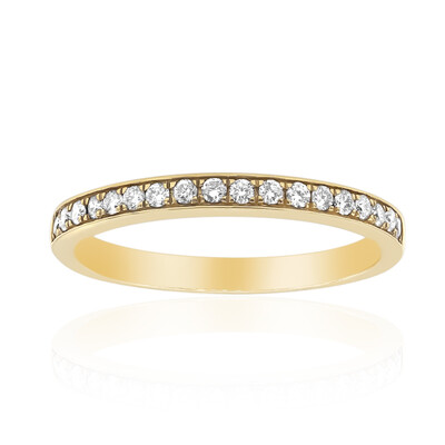 14K SI1 (H) Diamond Gold Ring (CIRARI)