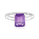 Moroccan Amethyst Silver Ring