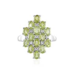 Peridot Silver Ring