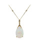 14K AAA Welo Opal Gold Necklace (CIRARI)