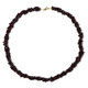 Mozambique Garnet Silver Necklace