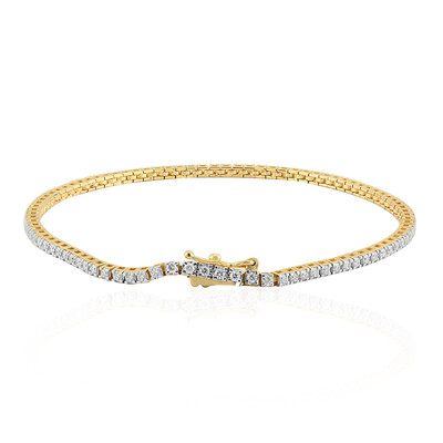 9K VVS1 (G) Diamond Gold Bracelet (Annette)