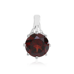 Mozambique Garnet Silver Pendant