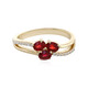 9K Tanzanian Ruby Gold Ring