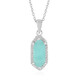 Amazonite Silver Necklace