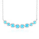 Sleeping Beauty Turquoise Silver Necklace