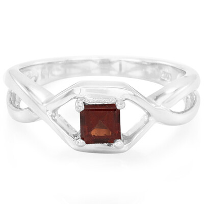 Mozambique Garnet Silver Ring