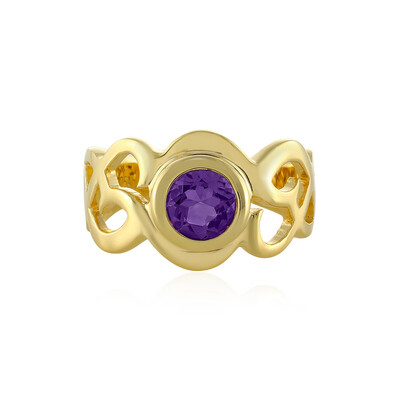 Uruguayan Amethyst Silver Ring