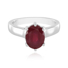 Madagascar Ruby Silver Ring